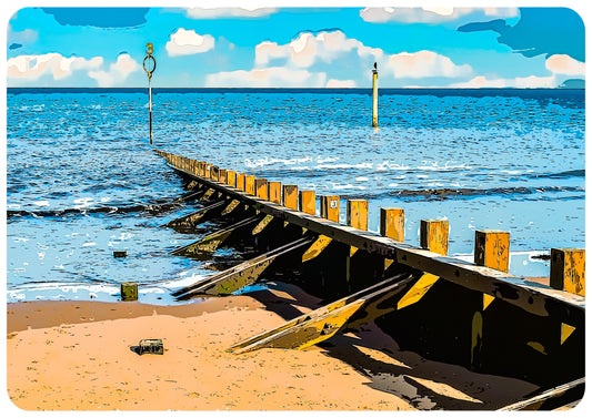 Portobello #7. FRAMED.