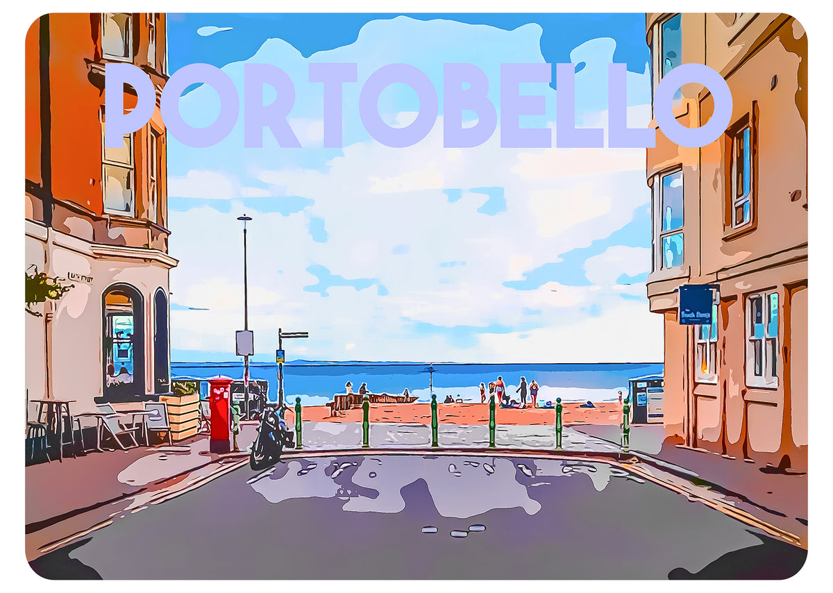 Portobello #1 Print (with & without lettering)