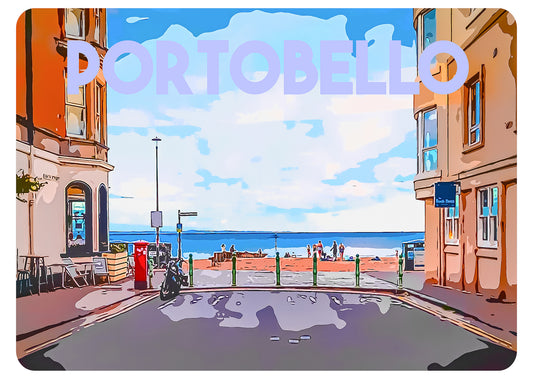 Portobello #1 Print (with & without lettering)