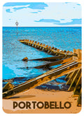 Portobello groins - illustration